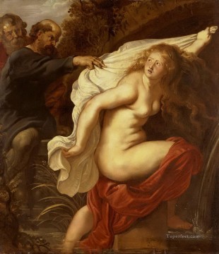 Nude Painting - susanna and the elders 1 Peter Paul Rubens nude